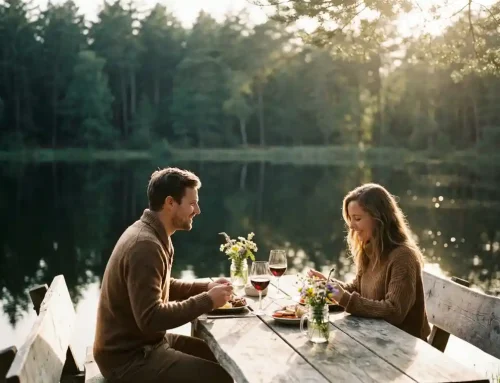 Is er een lunchplek op de Veluwe die ook geschikt is voor een romantisch uitje?
