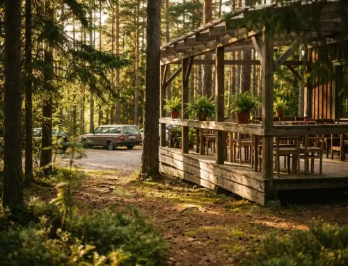 Hoe vind je een restaurant in de natuur dat ook bereikbaar is met de auto?